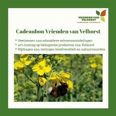 Cadeaukaart Vrienden van Velhorst 