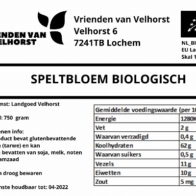 Speltbloem BIO