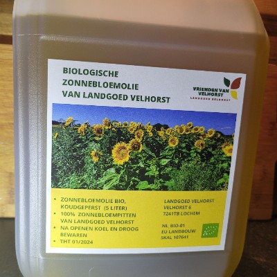 Zonnebloemolie BIO - 5 liter