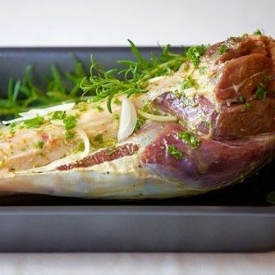 Lamsbout met been - ca. 500 gram