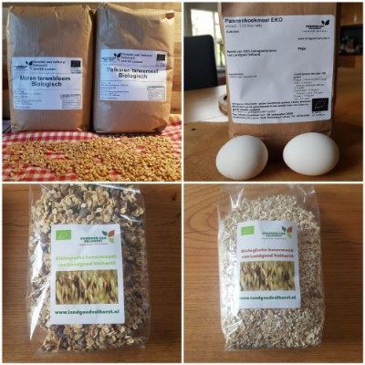 Pakket biologische graanproducten Velhorst